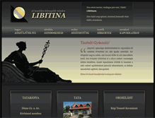 Tablet Screenshot of libitina.hu
